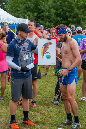 Adam Doe Takes the 50K Win in 2017 - Photo Credit Mike Wheeler