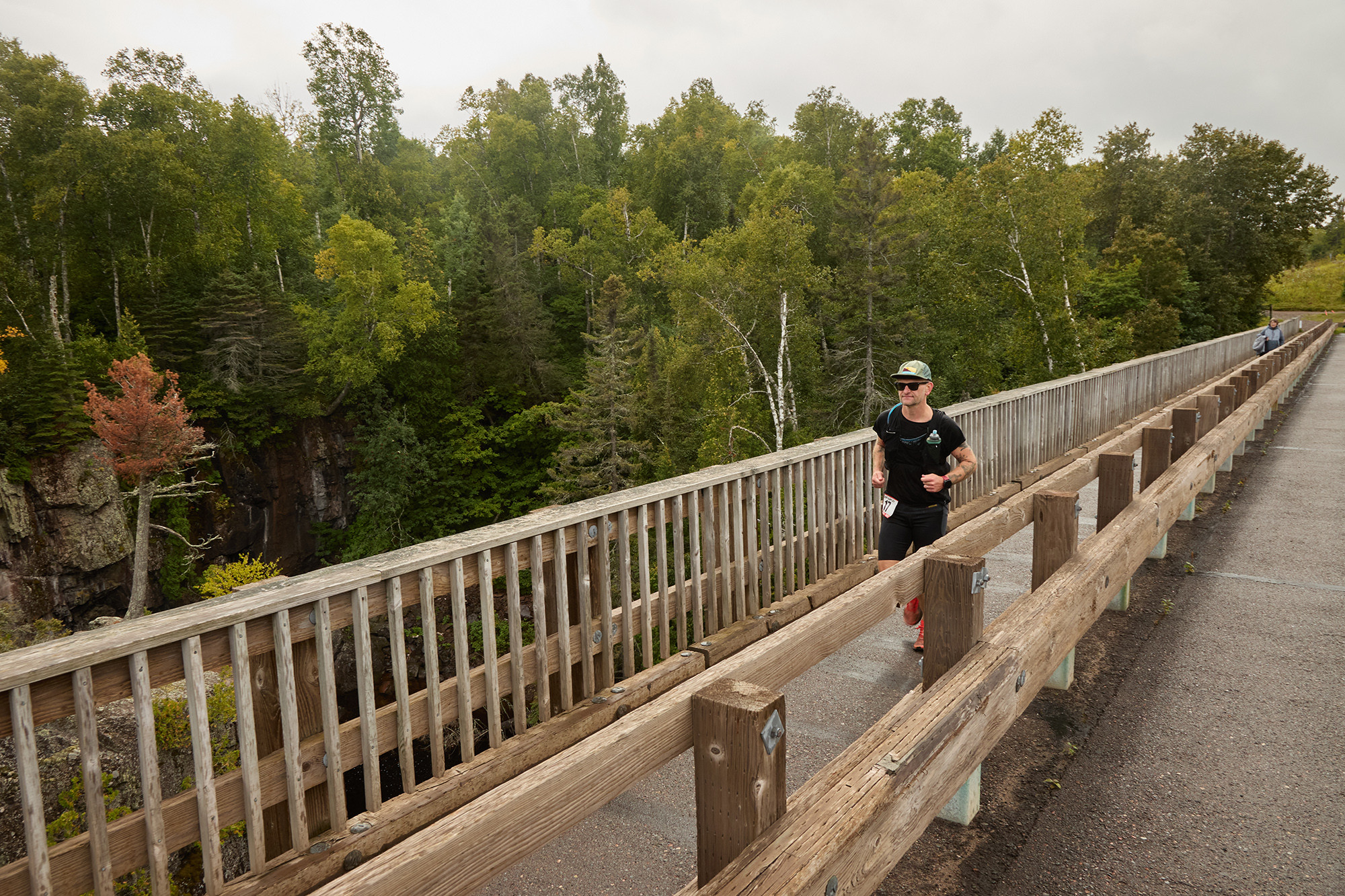Alex Leaving Tettegouche SFTR 2025 - Photo Credit Christine Armbruster