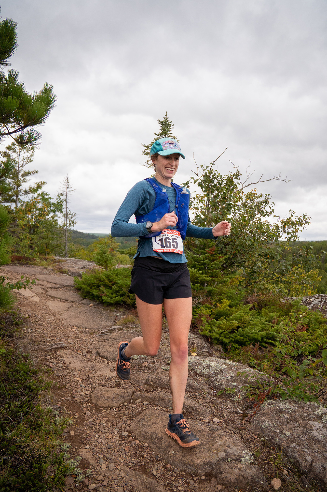 Andrew Floating Throug the Early Miles SFTR 2025 - Photo Credit Danica Nolton