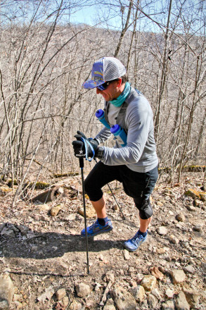 Climbing Up to the Scenic Overlook - Photo Credit Eric Hadtrath