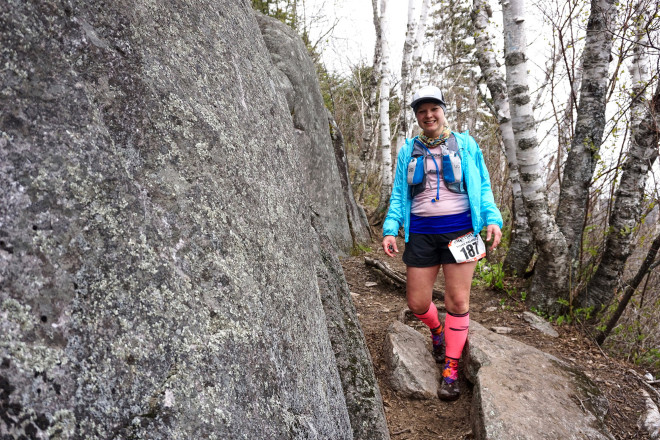 Climbing and Smiling - Photo Credit Amy Broadmore