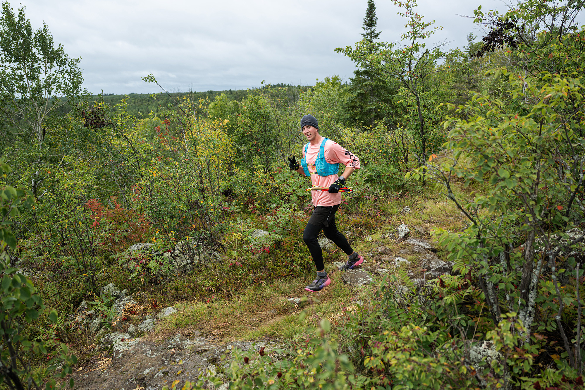 Cruising the Early Miles at Blueberry Hill SFTR 2025 - Photo Credit Anastasia Wilde