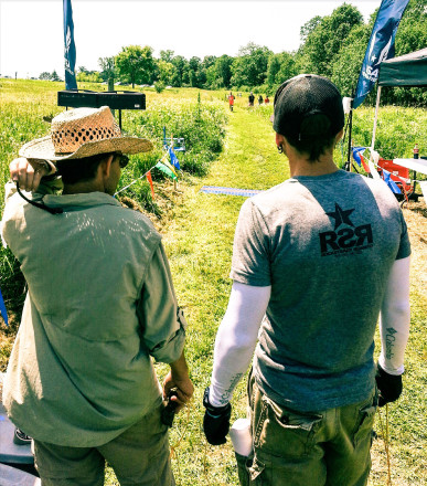 DMatt and the RD at the ATR Finish Line - Photo Credit Erik Lindstrom