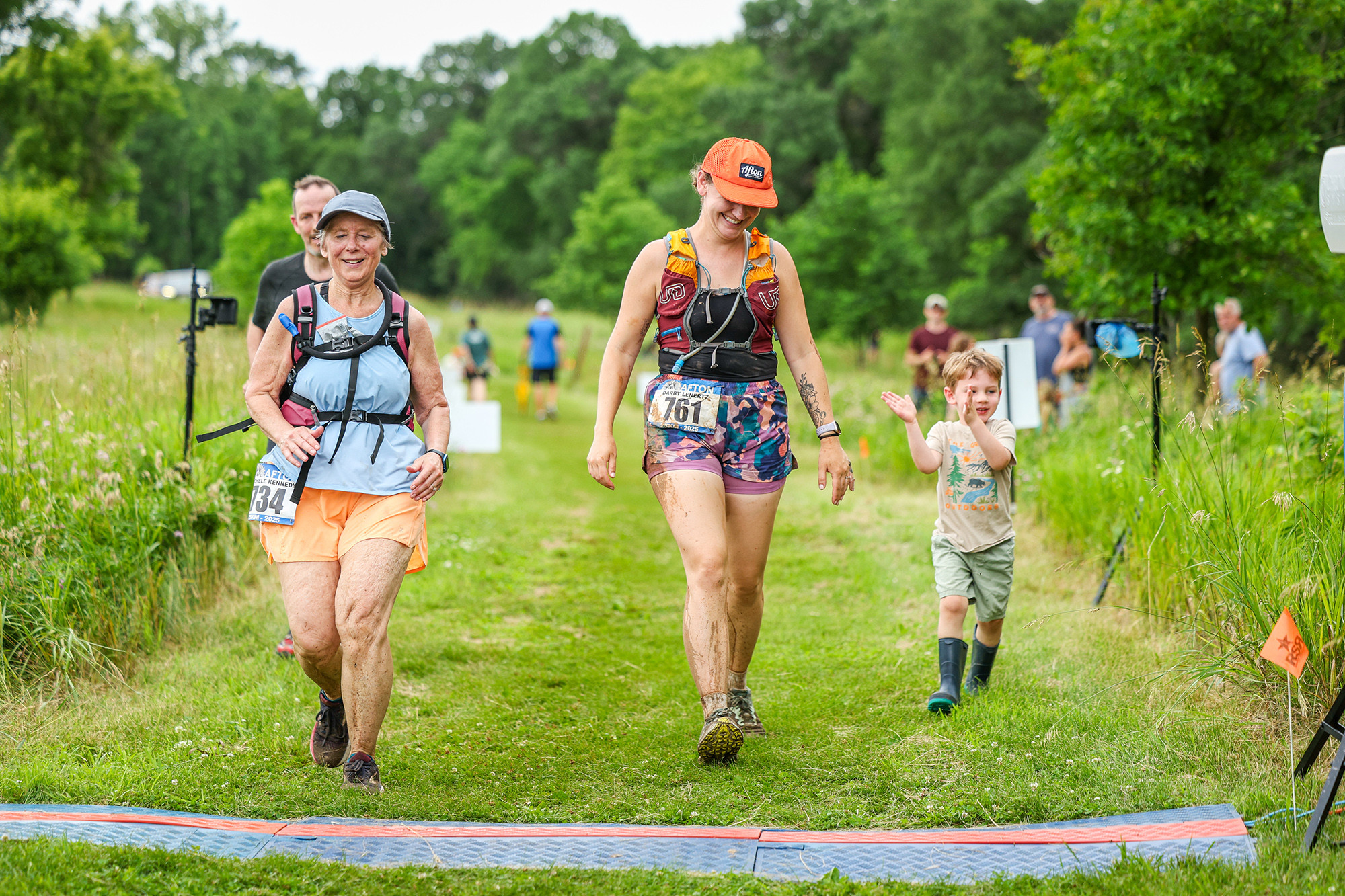 Finishing Together Again in 2025 - Photo Credit Scott Rokis