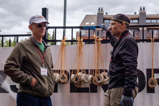 Gary and Dan Holding Down the Fort - Photo Credit Mike Wheeler