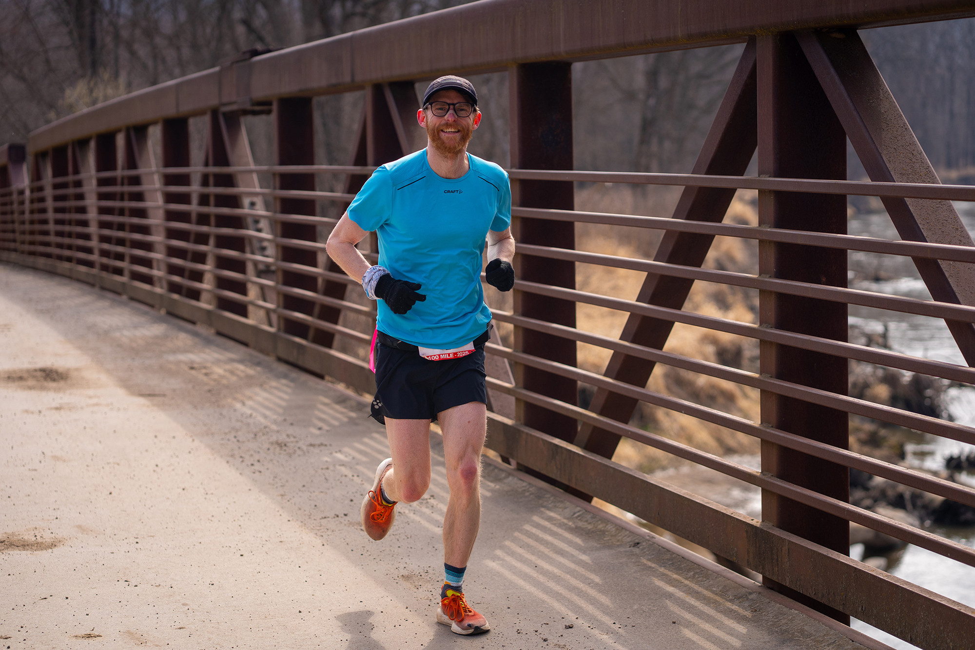 Jacob EnRoute to a 100 Mile Win in 2025 - Photo Credit Jamison Swift