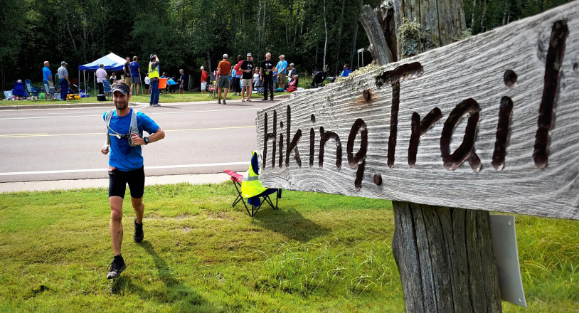 Joe Uhan Silver Bay 25 Miles In - Photo Credit John Storkamp