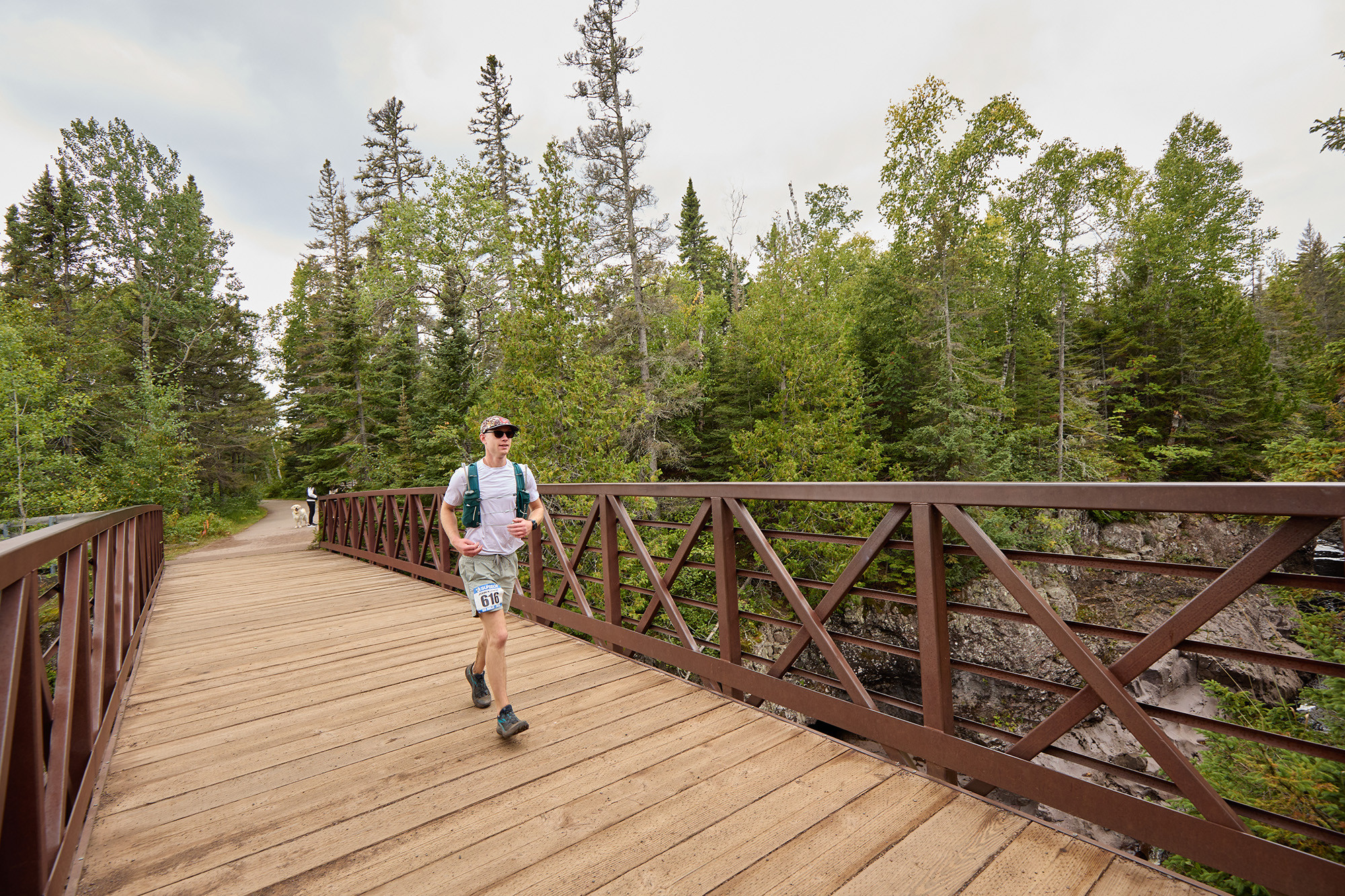 John Crossing the Mighty Temperance SFTR 2025 - Photo Credit Christine Armbruster