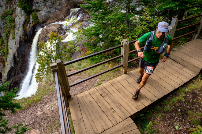 John Horns Above the High Falls of the Baptisim River - Photo Credit Kent Keeler