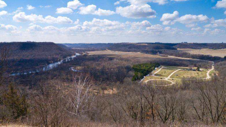 Looking Back Over the Race Start - Finish Area - Photo Credit Zach Pierce