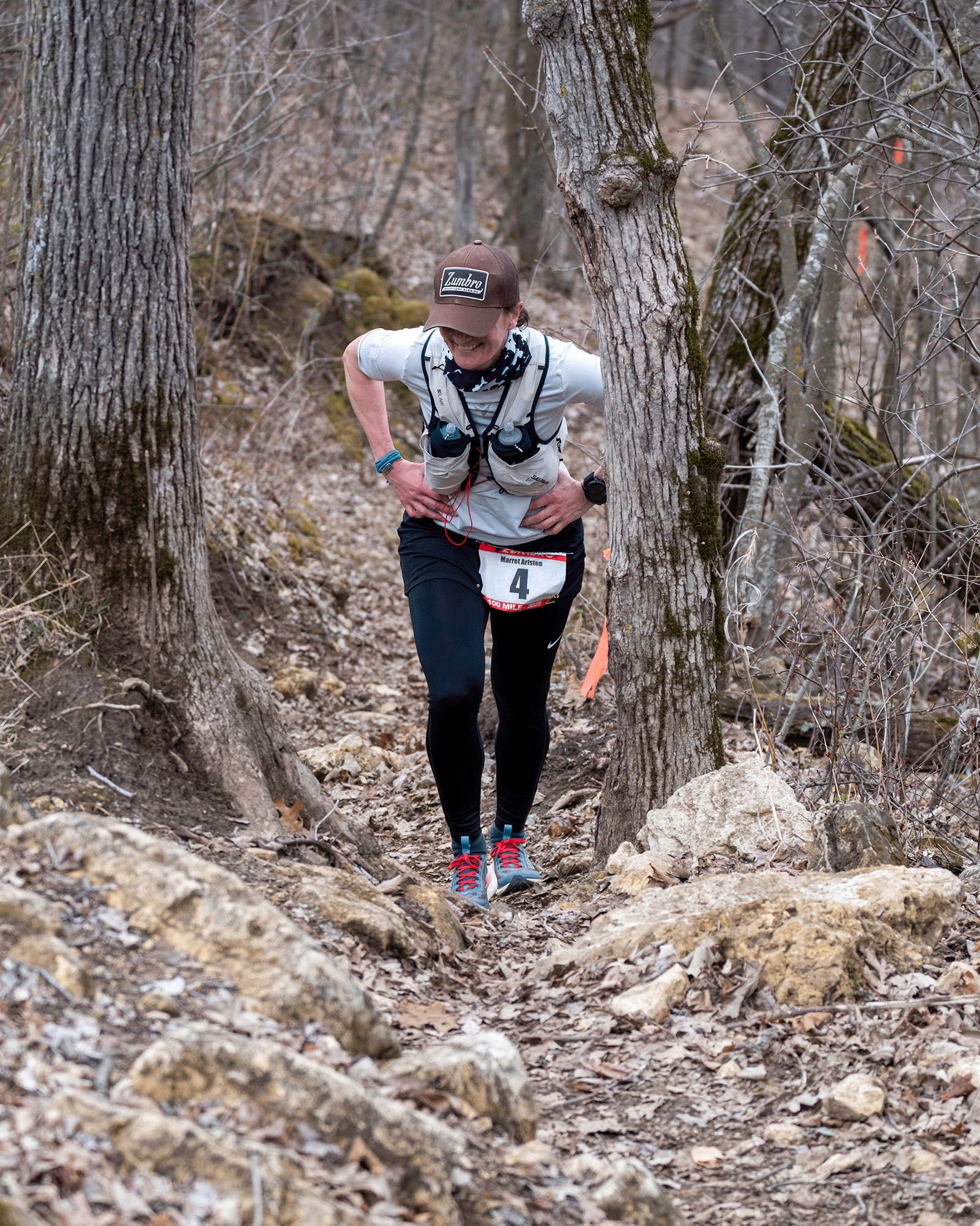 Marret Climbing Up Scenic Overlook - Photo Credit Anna Woletz