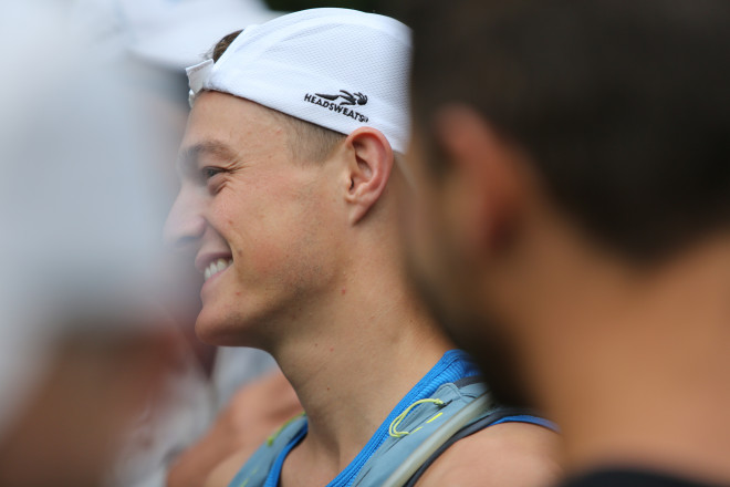 Michael Borst Before the Start - Photo Credit Cary Johnson