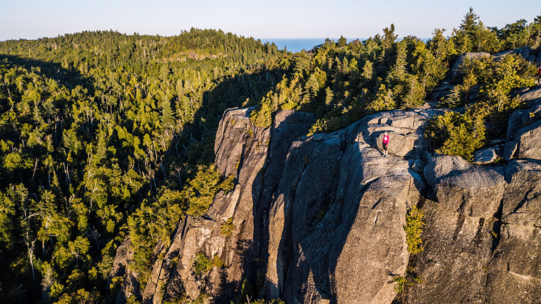 Mt Trudee From Above - Photo Credit Fresh Tracks Media