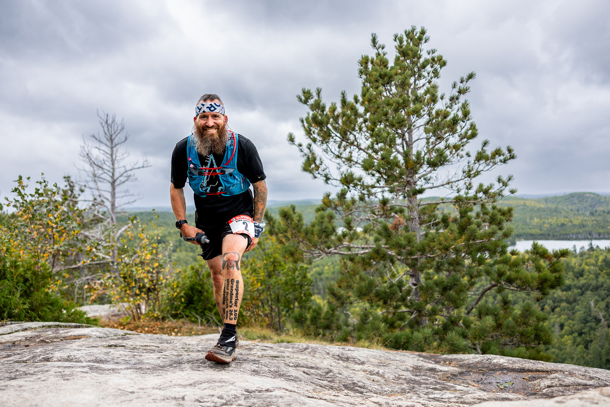 Nikk Adams at Mt Trudee SFTR 2025 - Photo Credit Scott Rokis
