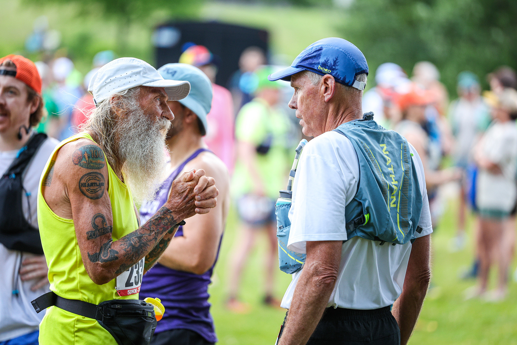 OGs Catching Up - Photo Credit Scott Rokis