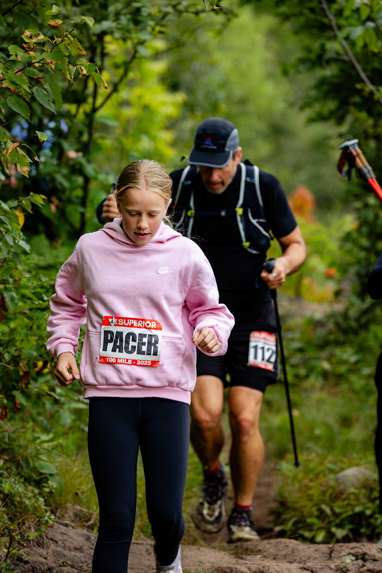 Pacing Dad at SFTR 2025 - Photo Credit Katrina Gaisford