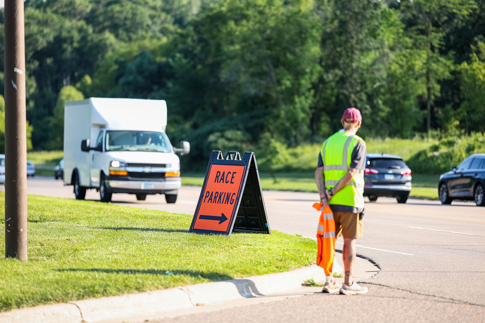 Parking Volunteers Getting it Done at ESTRS - Photo Credit Scott Rokis