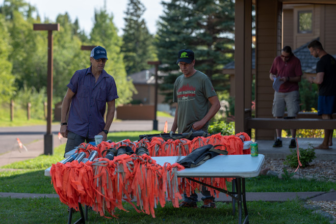 Preparing to Mark - Photo Credit Todd Rowe