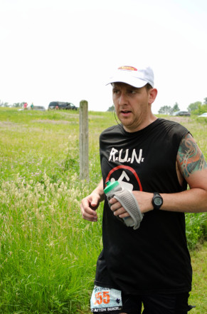 Race Sponsor Steve Smillie Finishes His First 50K - Photo Credit Todd Rowe