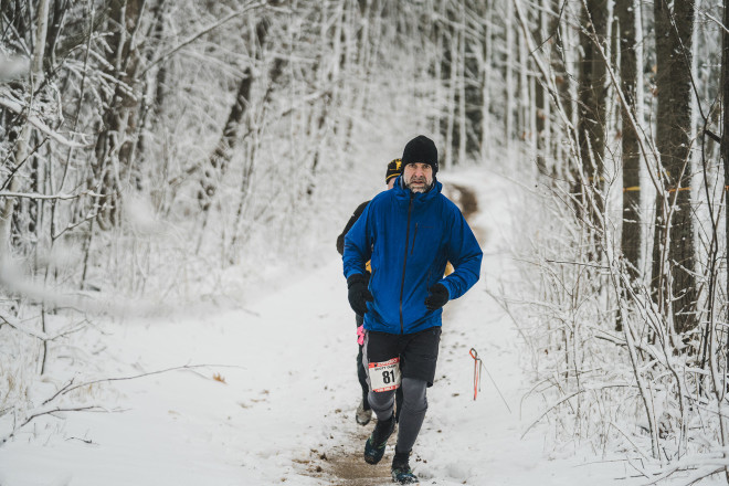 Scott Oleary Working Through Winter Conditions - Photo Credit Fresh Tracks Media