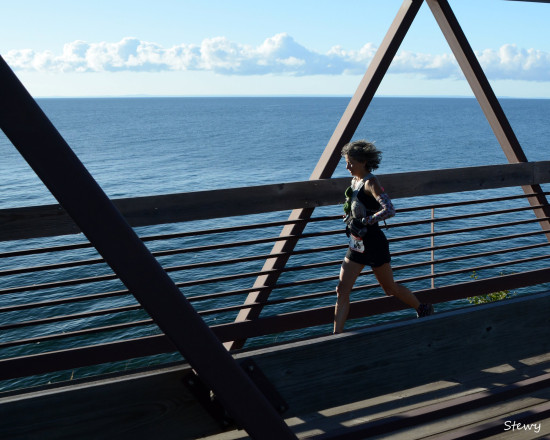 Susan Donnelly Cruising the Early Miles - Photo Credit John Stewart