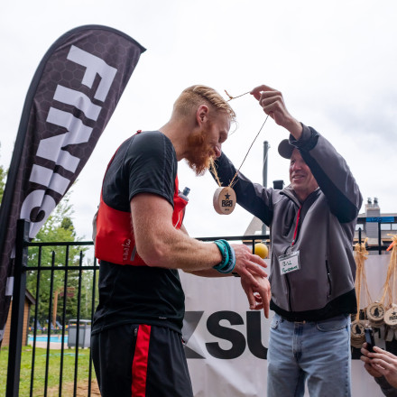 Tim Finishing 100 - Photo Credit Mike Wheeler