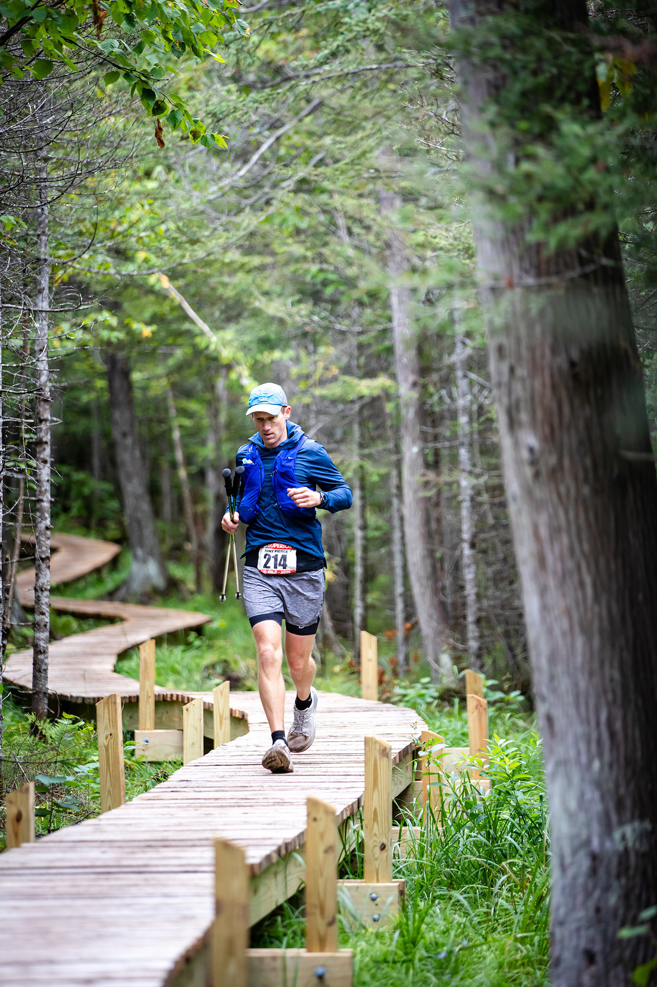 Tony Pierce Coming Into Beaver Bay SFTR 2025 - Photo Credit Shanna Hainlen