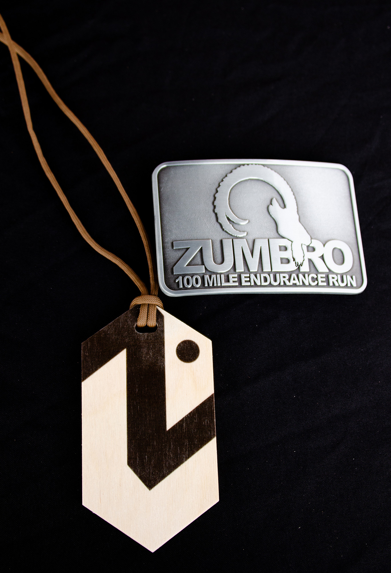 Zumbro Medal and Buckle - Photo Credit Michaela Farley