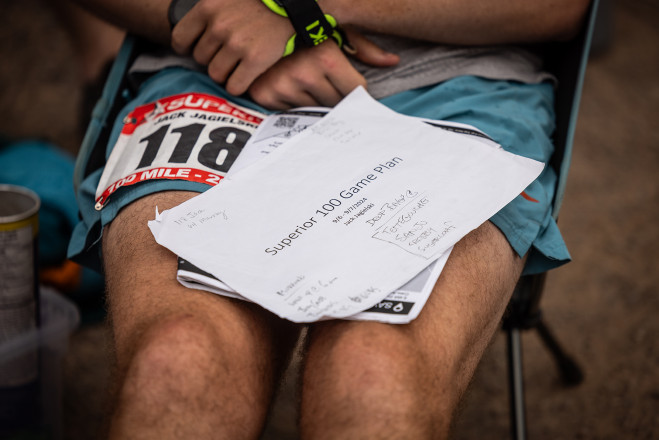 100 Mile Game Plan - Photo Credit Howie Stern