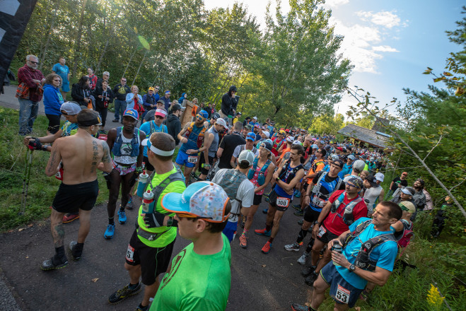 2018 Superior 100 Mile Race Start - Photo Credit Tone Coughlin