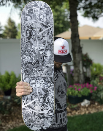 2018 Superior Fall Trail Race Skate Deck - Photo Credit John Storkamp