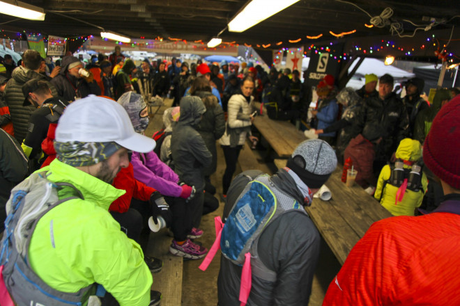 2018 Zumbro 100 Nervous Start - Photo Credit Eric Hadtrath