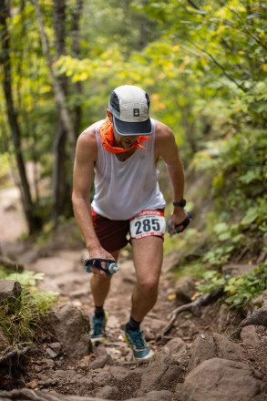 2024 Superior 100 Mile Winner Scott Wopata Nearing Bean Lake - Photo Credit Howie Stern