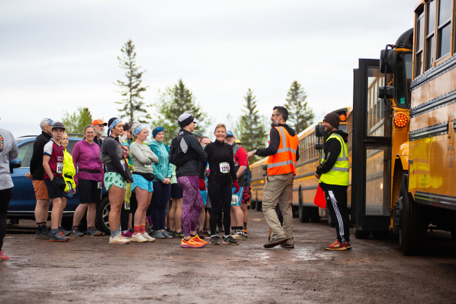 A Quick Ride to the Start - Photo Credit Bill Kelley