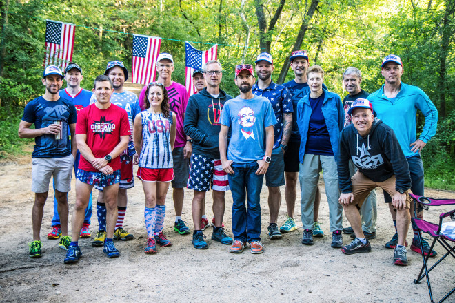 Aid Station 3-4 The Merica Aid Station - Photo Credit Fresh Tracks Media