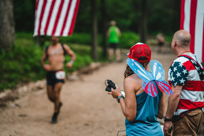 Aid Station Angel - Photo Credit Fresh Tracks Media