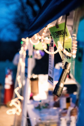 Aid Station at Night - Photo Credit Long Nguyen