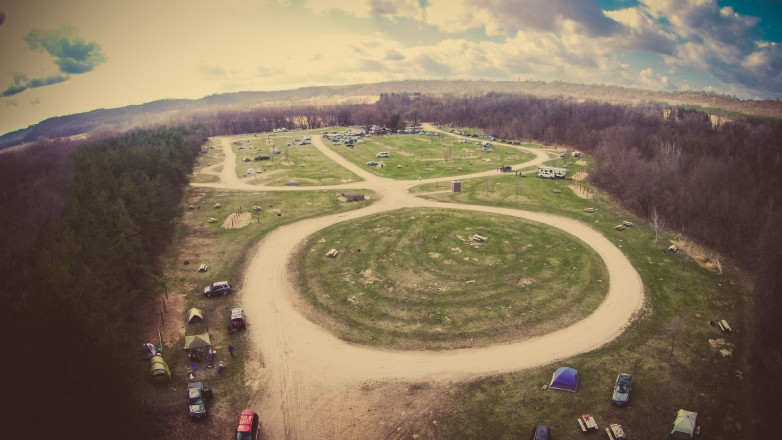 Alien Landscape Zumbro Start - Finish Area - Photo Credit Zach Pierce