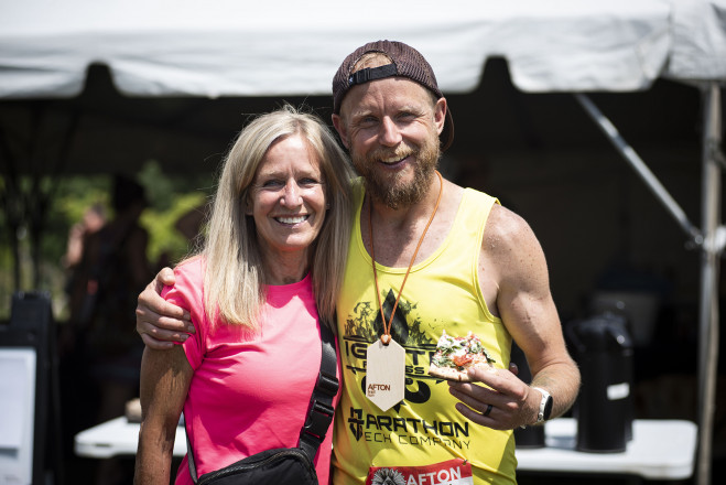 All Smiles at the Finish - Photo Credit Bill Kelley