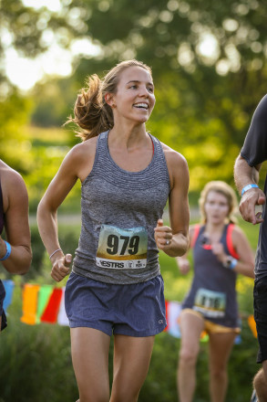 All Smiles at the Finish - Photo Credit Mike Wheeler