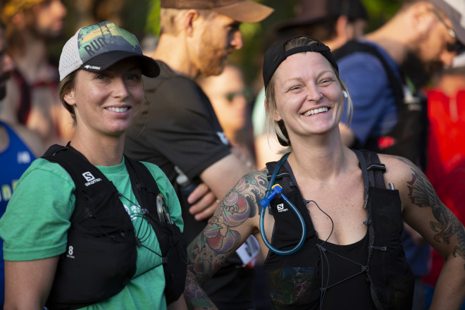 All Smiles at the Start - Photo Credit Cary Johnson