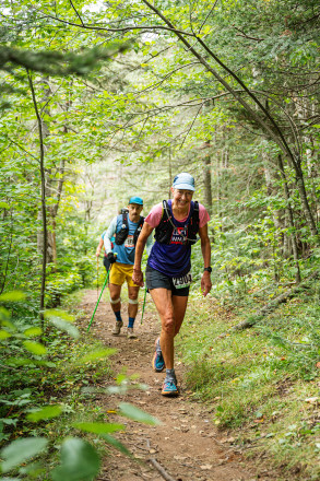 Ann Norton on the Power Hike at SFTR 2025 - Photo Credit Anastasia Wilde