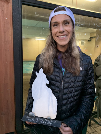 April Anselmo 100 Mile First Open 2019 - Photo Credit Cheri Storkamp