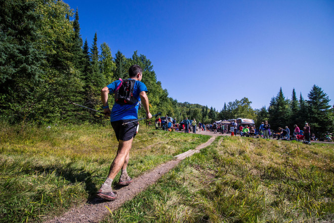 Arriving at TCRCs Oberg Oasis - Photo Credit Fresh Tracks Media