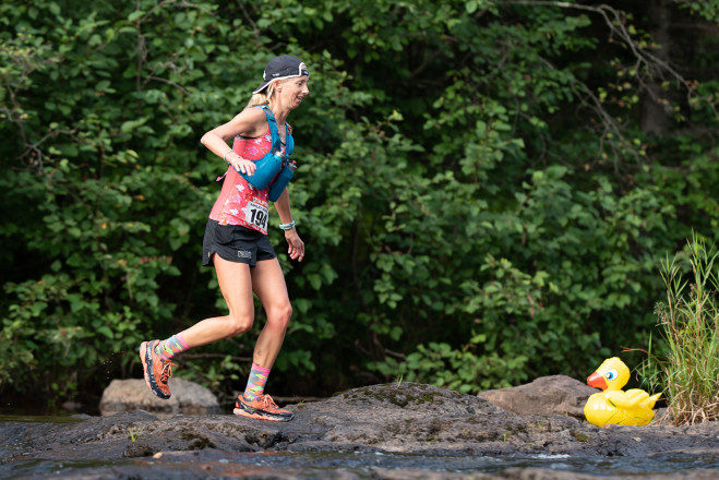 Ashley Nordell Crossing the Split Rock River - Photo Credit Todd Rowe