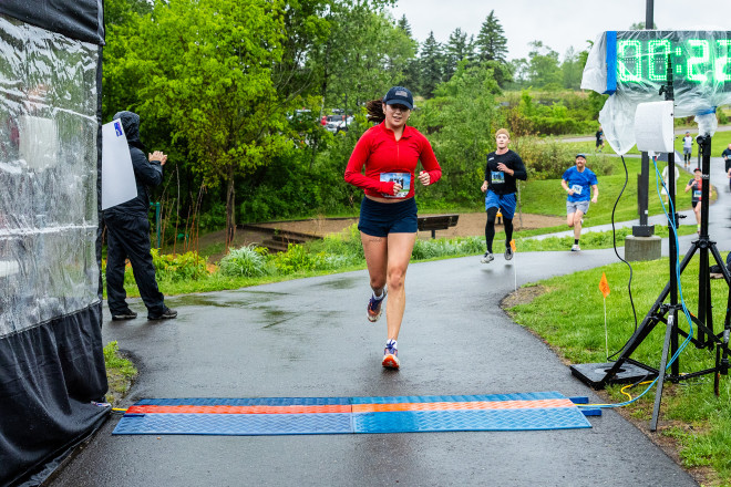At the Finish - Photo Credit Scott Rokis