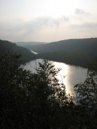 Bean and Bear Lake on an Overcast Day - Photo Credit Kelly Doyle