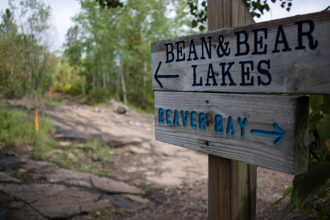 Bean and Bear Signs - Photo Credit Christian Worby