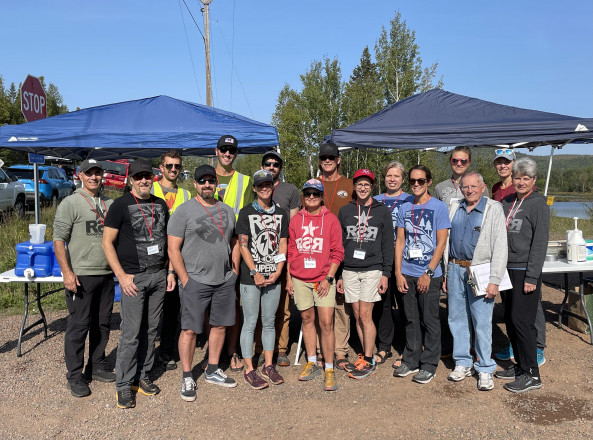 Beaver Bay Aid Station Volunteers 2021