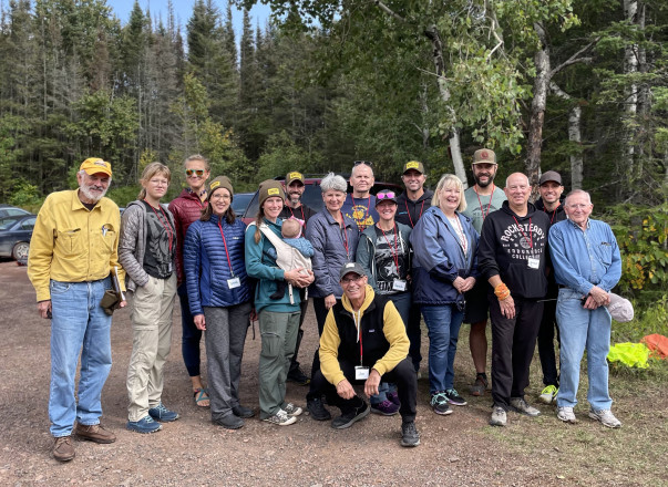 Beaver Bay ST 100 volunteers